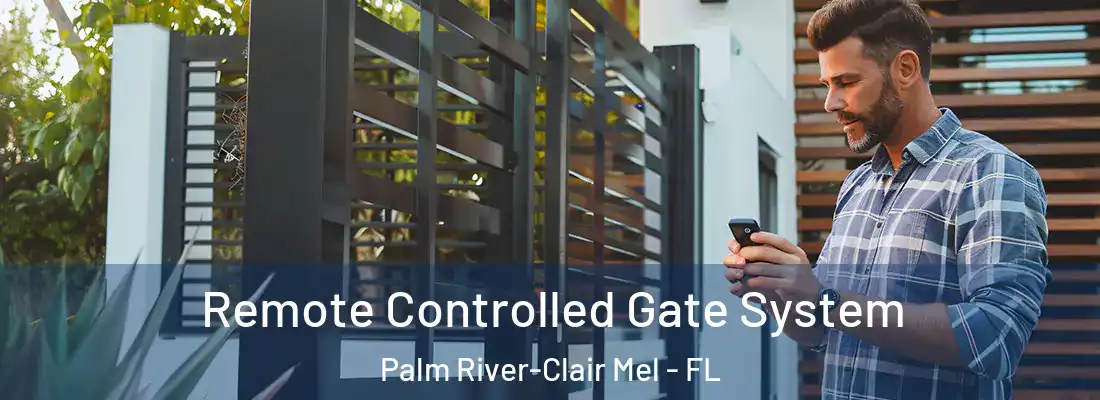  Remote Controlled Gate System Palm River-Clair Mel - FL